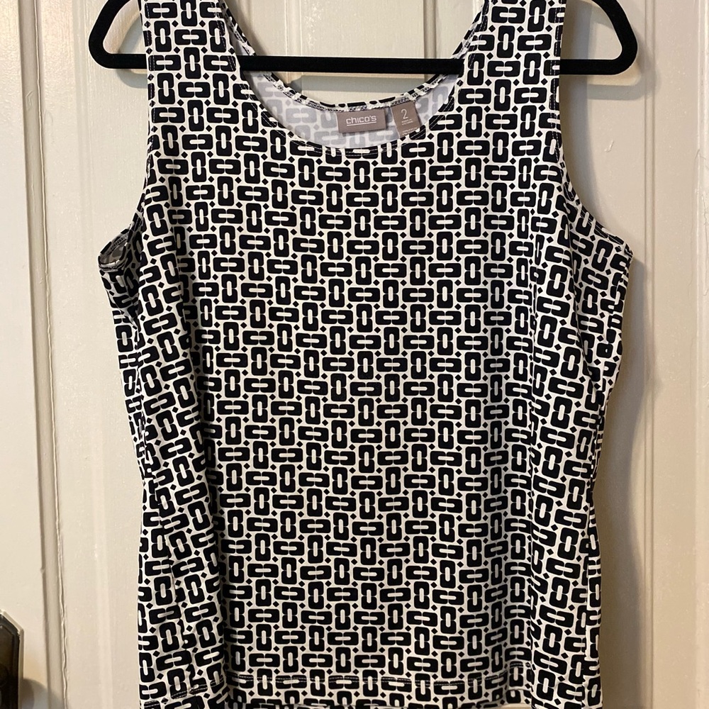 Black and white top